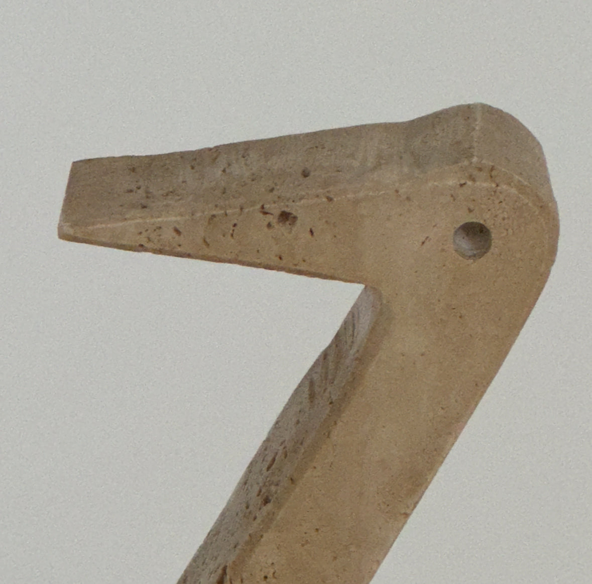 Large Travertine Goose - Italy 60s