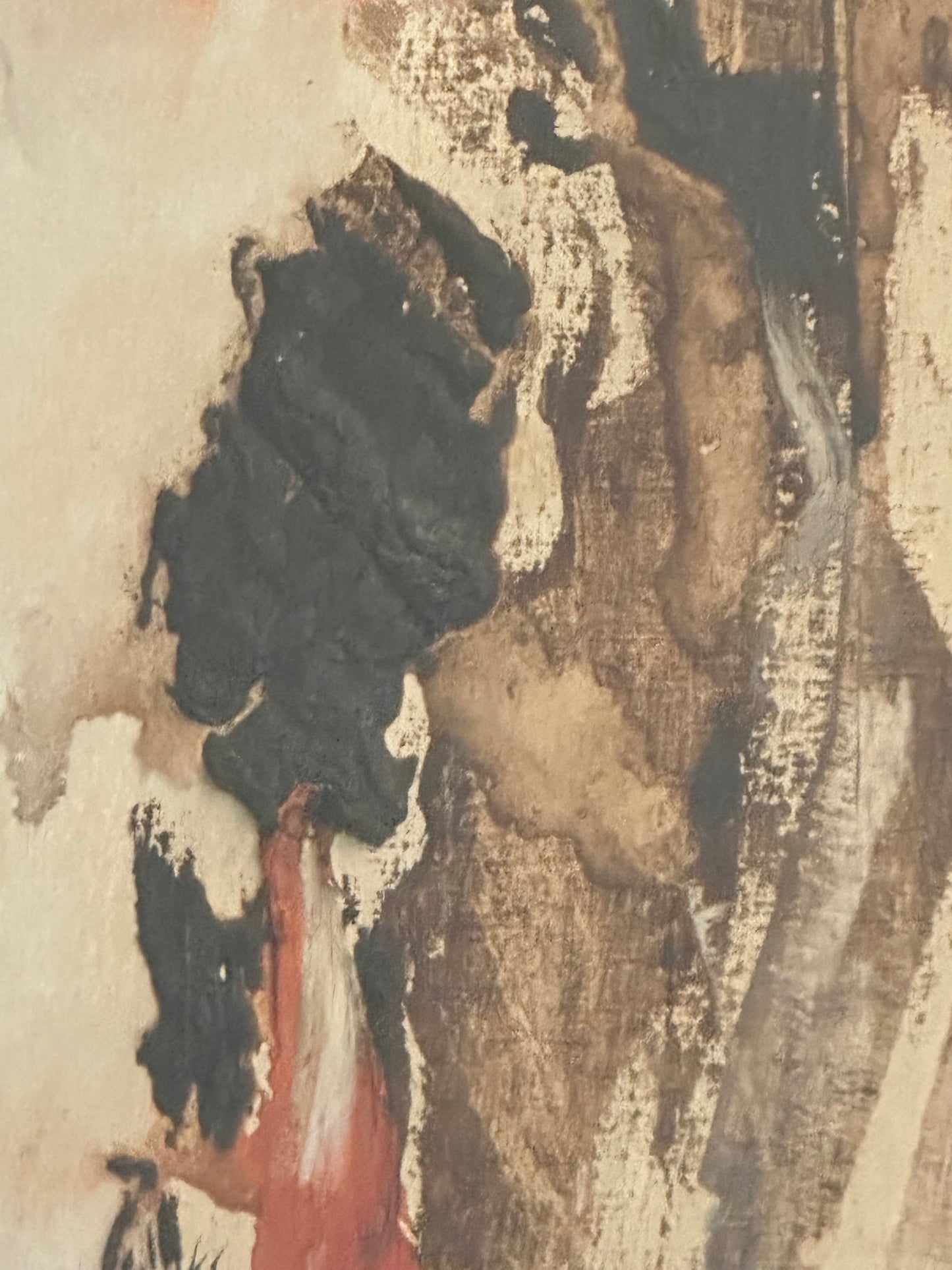 Crespi Abstract Oil Italy 50s 