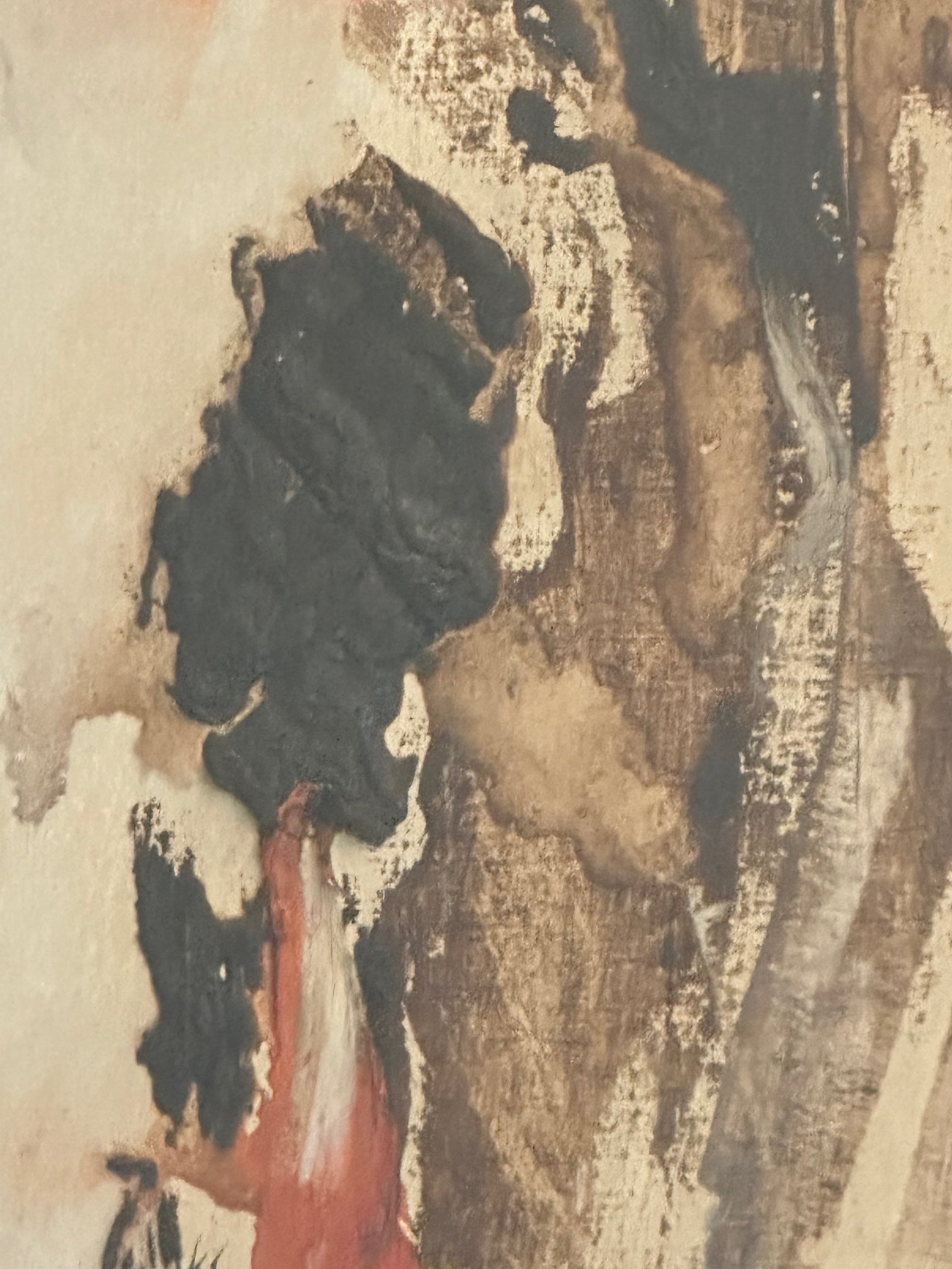 Crespi Abstract Oil Italy 50s 