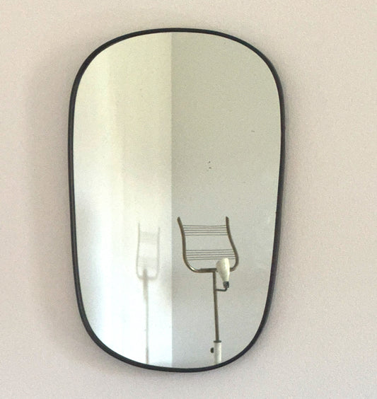 Brass Shield Mirror - Italy 50s