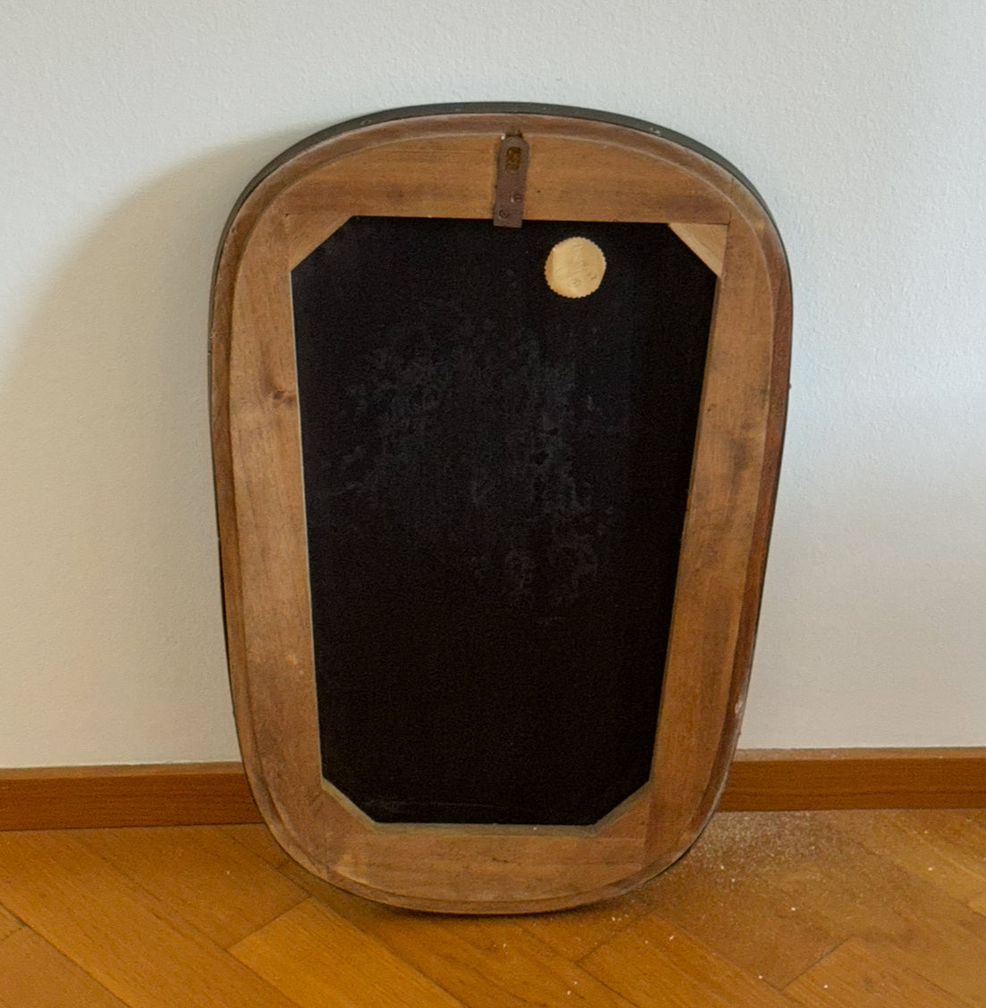 Brass Shield Mirror - Italy 50s