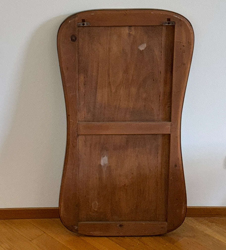 Large Brass Mirror - Italy 50s