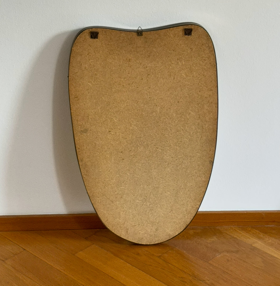 Brass Shield Mirror - Italy 50s