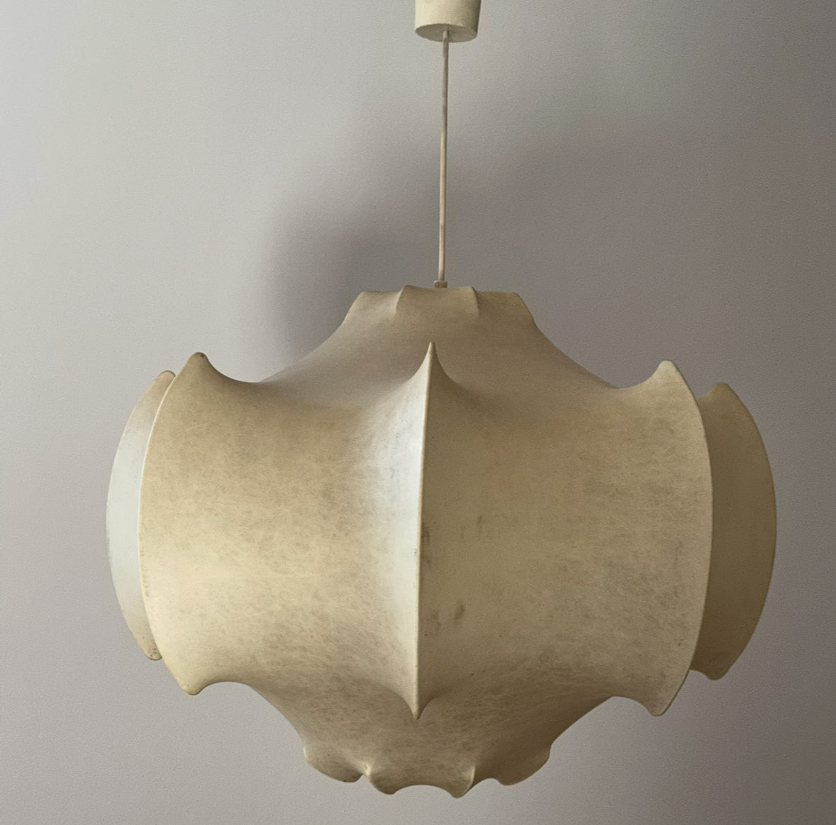 Viscontea 'Cocoon' Pendant Lamp by Achille & Pier Castiglioni per Flos, 1960