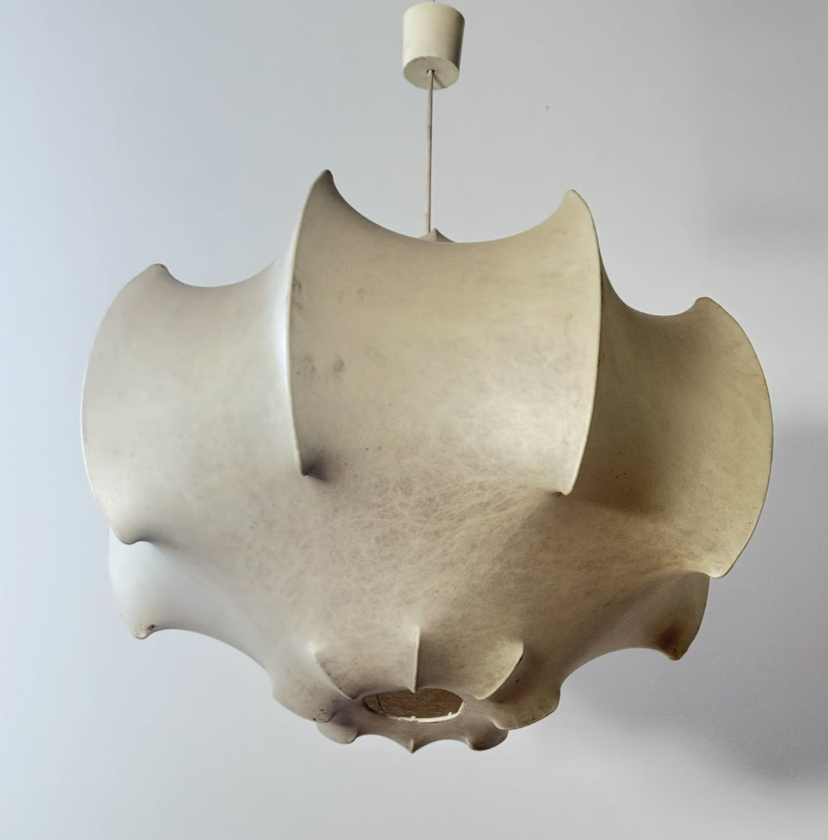 Viscontea 'Cocoon' Pendant Lamp by Achille & Pier Castiglioni per Flos, 1960