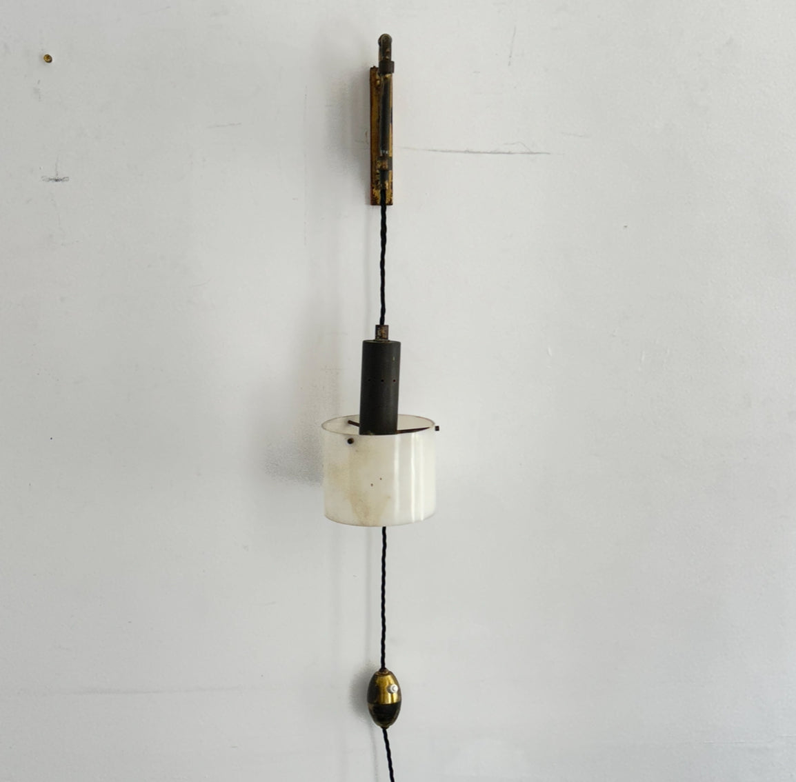 Counterbalance Brass Scissor Wall lights - Italy 50s