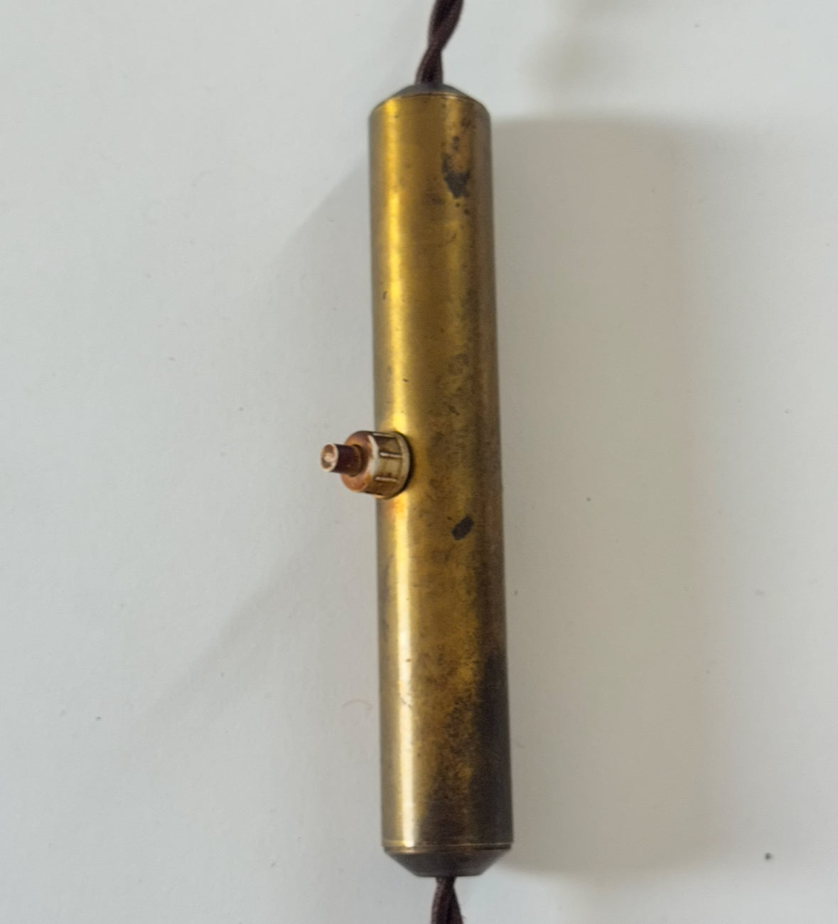 Brass Telescopic Counterweight Wall light - Italy 50s