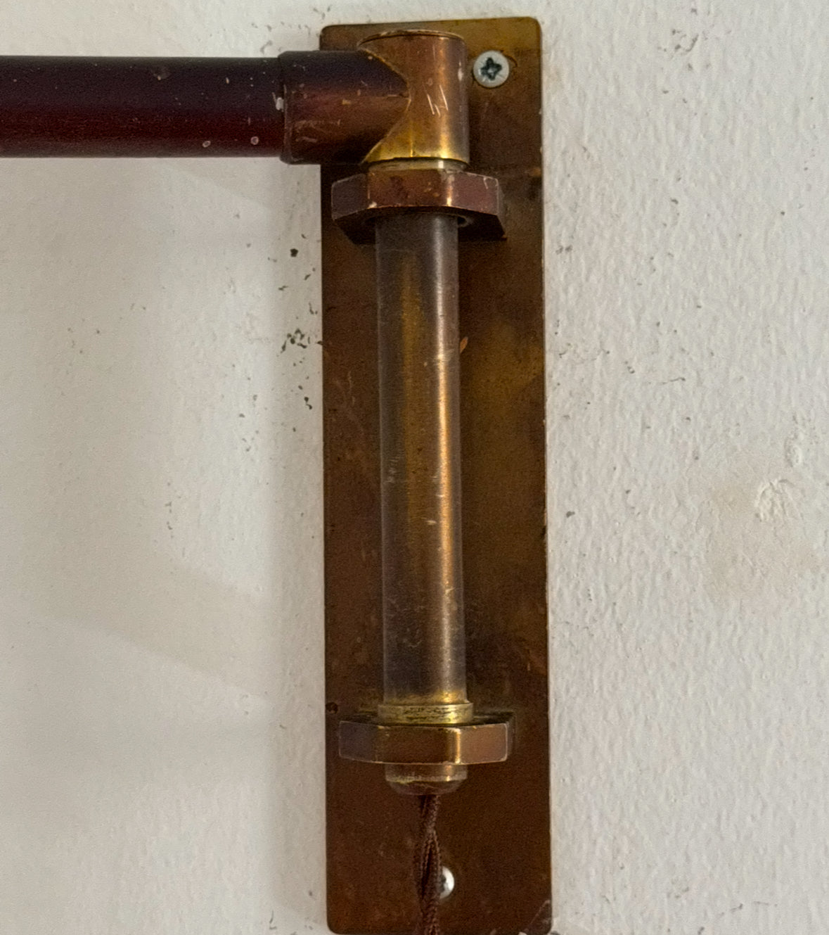 Brass Telescopic Counterweight Wall light - Italy 50s